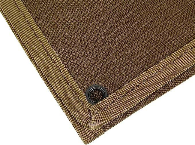 Panou pliabil de afișaj pentru ecusoane și insigne, cu sistem de atașare tip arici