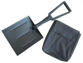 BLACK ALUMINIUM SNOW SHOVEL