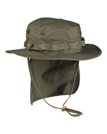 PALARIE BRITANICA BOONIE CU PARASOLAR PENTRU GAT - RIPSTOP - Mil-Tec - OD