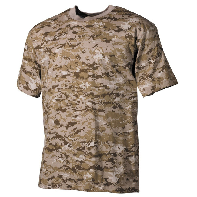 SHORT SLEEVE T-SHIRT - AMERICAN ARMY STYLE - MFH® - DIGITAL DESERT