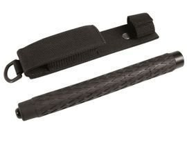 BASTON TELESCOPIC CU HUSA - NEGRU - Mil-Tec - 26/65 CM