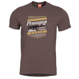 Tricou cu maneca scurta A.C.R. Maro-Pentagon