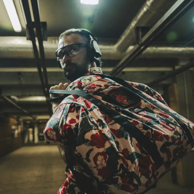 GEANTA FIELD TOTE - 55L - CORDURA 500D - CUREA UMAR DETASABILA - ORGANIZATOR INTERIOR  - IMPRIMEU ISTORIC - CASSINO - HELIKON-TEX