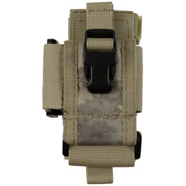 Pouch/husa/suport reglabil pentru telefon mobil, cu sistem "MOLLE" - Camuflaj HDT - MFH