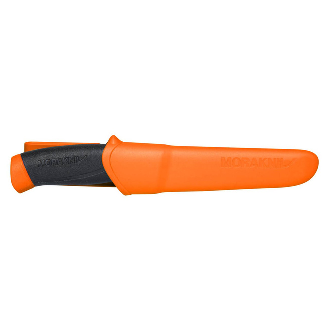 CUTIT CU LAMĂ FIXĂ - COMPANION F - OȚEL INOXIDABIL - MORAKNIV® - PORTOCALIU
