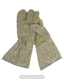 EAST GERMAN CAMO 3-FING.-GLOVES LIKE NEW