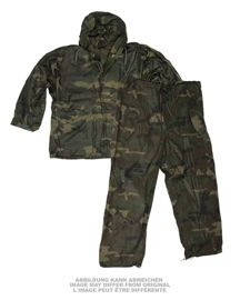 COSTUM CAUCIUC US WOODLAND WET WEATHER SUIT RUBBERED (UZAT) Surplus militar
