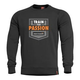 PULOVER - HAWK "TRAIN YOUR PASSION" - Pentagon® - NEGRU