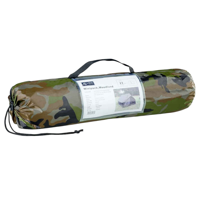 CORT PENTRU DOUA PERSOANE - MINIPACK - WOODLAND CAMO
