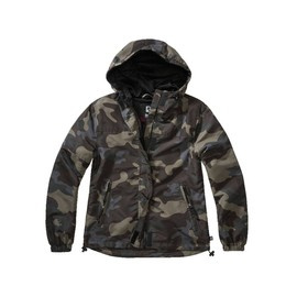 JACHETA DE VARA DAMA - FRONTZIP WINDBREAKER - DARKCAMO - BRANDIT