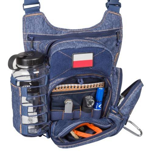 GEANTĂ DE UMĂR EDC® - URBAN LINE - HELIKON® - 11 L - GRI MELANGE