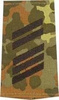 EMBLEMA - GERMAN ARMY FLECKTARN CAMO/BLACK SHOULDER LOOPS ´OBERSTABSGEFREITER´