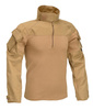 BLUZA COMBAT DIN BUMBAC - COYOTE TAN