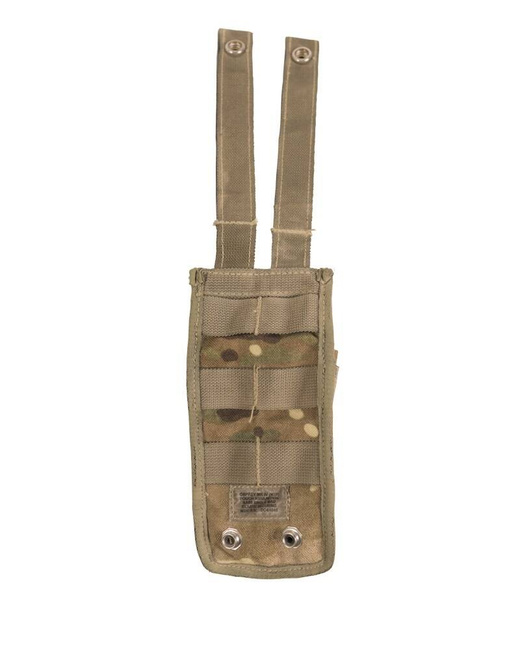 BRITISH SA80 1/MAGAZINE BELT POUCH - CAMO - USED