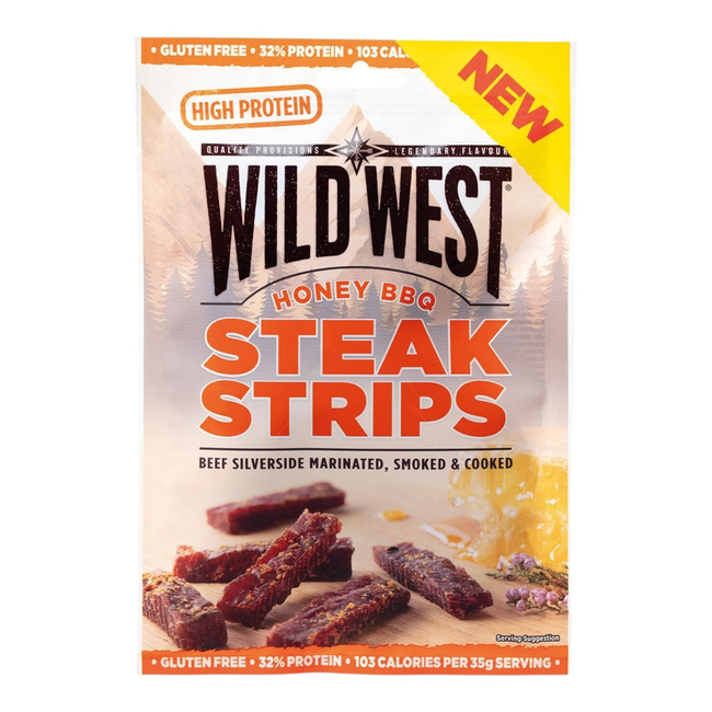 Pastrama de vita - Wild West - 60 g - Honey BBQ - MFH 