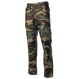 PANTALONI COMBAT AMERICANI - BDU - MFH® - CAMUFLAJ WOODLAND