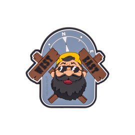 PATCH BEARDMAN OUTBACK - PVC - gri