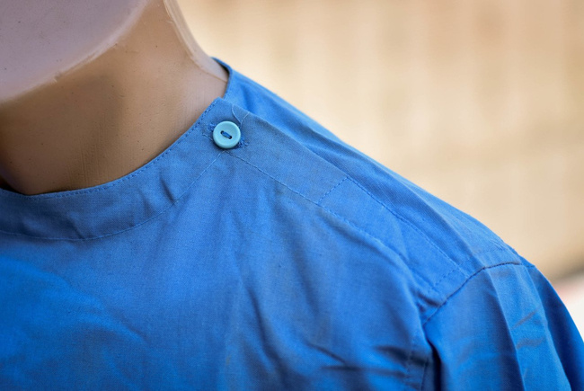 Camasa cu maneca lunga - Surplus Armata Romana - Albastra - In stare buna