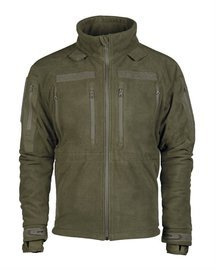 JACHETĂ FLEECE IMPERMEABILĂ PENTRU VREME RECE - Mil-Tec® PLUS - OD