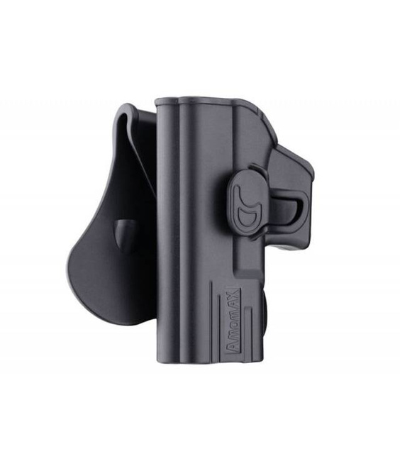 TOC RIGID PENTRU PISTOL G 19/23/32 - NEGRU - STANGA - AMOMAX