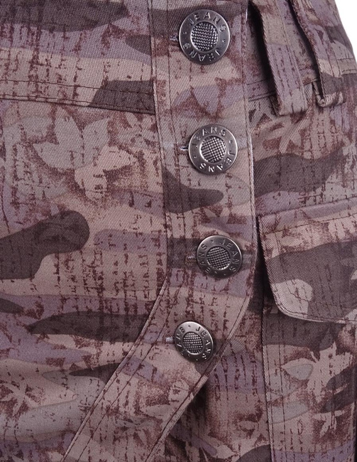 Fusta Sharp Camo Brown – Double Red