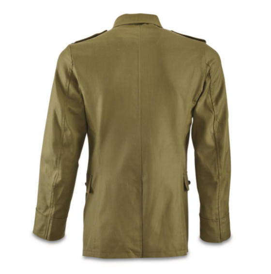 Veston militar in termen - bumbac - oliv - Surplus Armata Romana - Nou