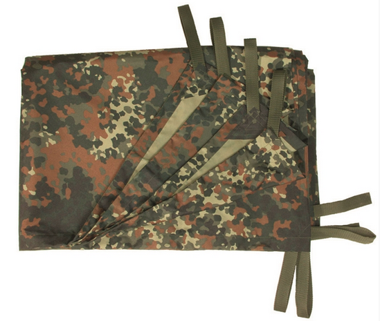 POLYESTER TARPAULIN WITH HANGING LOOPS - 300 x 220 CM - Mil-Tec® - FLECTAR