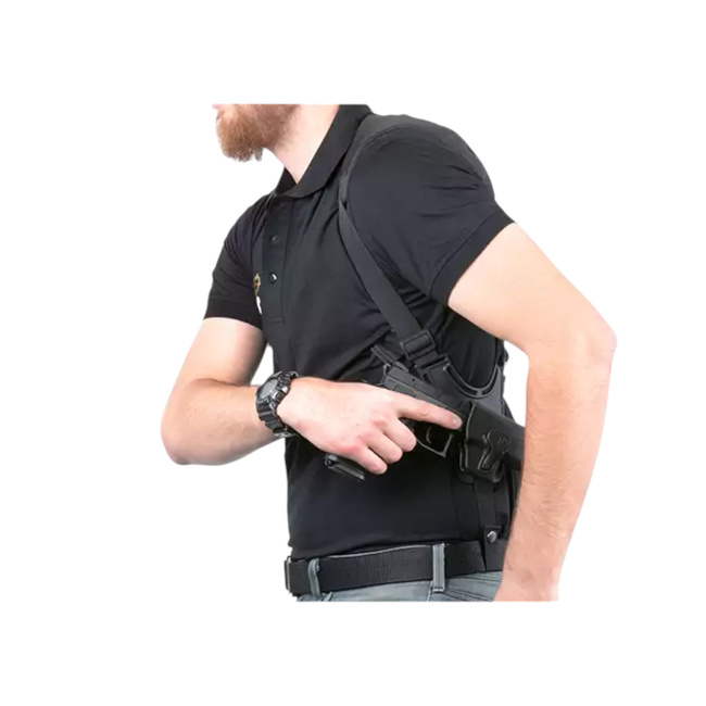 AIRSOFT SINGLE SHOULDER HARNESS - BLACK - AMOMAX