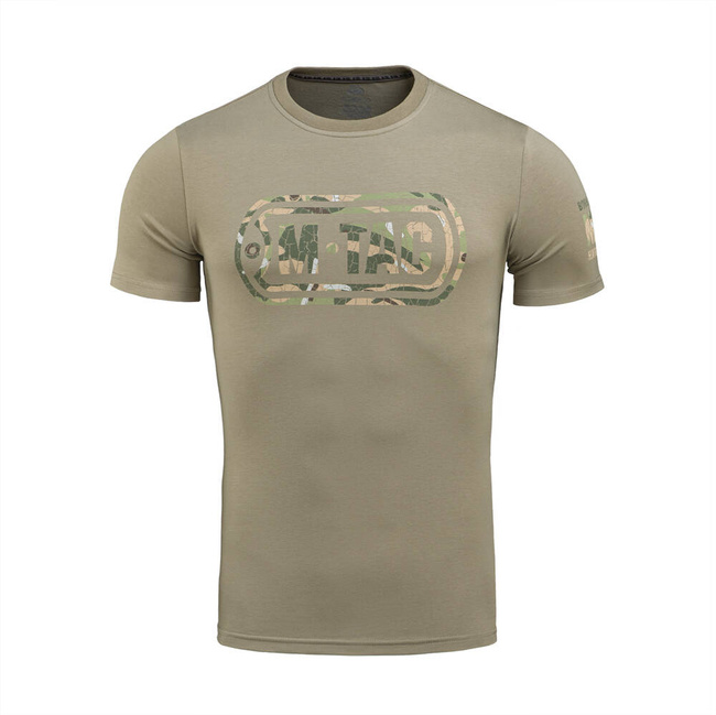T-SHIRT LOGO - TAN - M-TAC