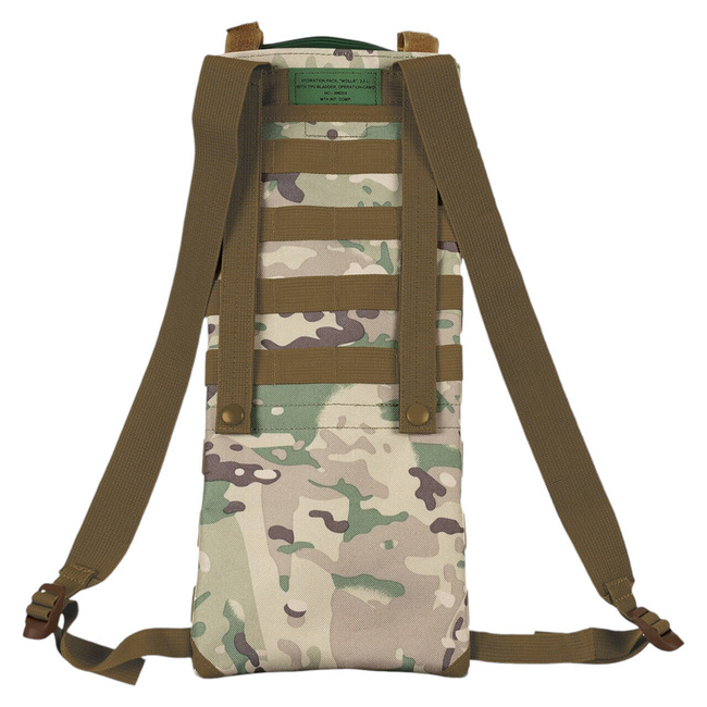 RUCSAC DE HIDRATARE CU REZERVOR TPU - SISTEM MOLLE - OPERATION CAMO - 2,5 L - MFH