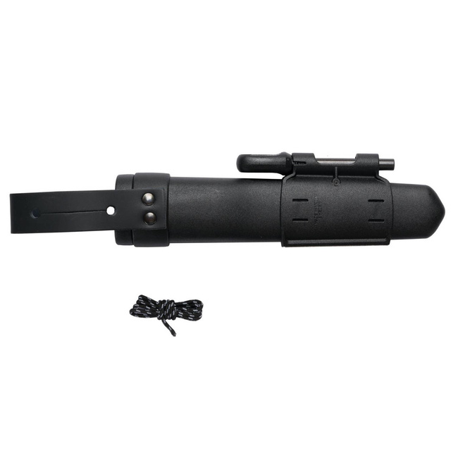 GARBERG BLACKBLADE™ WITH SURVIVAL KIT (C) - MORAKNIV® - BLACK (ID 13915)