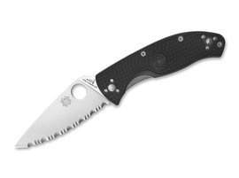 CUTIT DE BUZUNAR "TENACIOUS LIGHTWEIGHT SERRATED " - SPYDERCO
