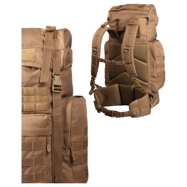 GERMAN BACKPACK - 65 L - 65 L - COYOTE - MIL-TEC