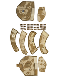 ECHIPAMENT BRITANIC PENTRU VESTE TACTICE - DESERT - UTILIZAT