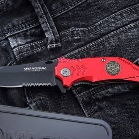 Pocket knife Fire Fighter - Red - Magnum by Boker