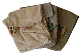 PORT INCARCATOR AK-47 CU 4 COMPARTIMENTE - SURPLUS MILITAR DE LA GARZILE PATRIOTICE ROMANE - DIVERSE NUANTE - IN STARE BUNA