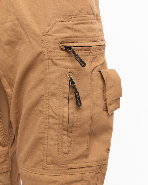 PANTALONI TACTICI CU GENUNCHIERE MOI, VERDE OD - OPENLAND TACTICAL