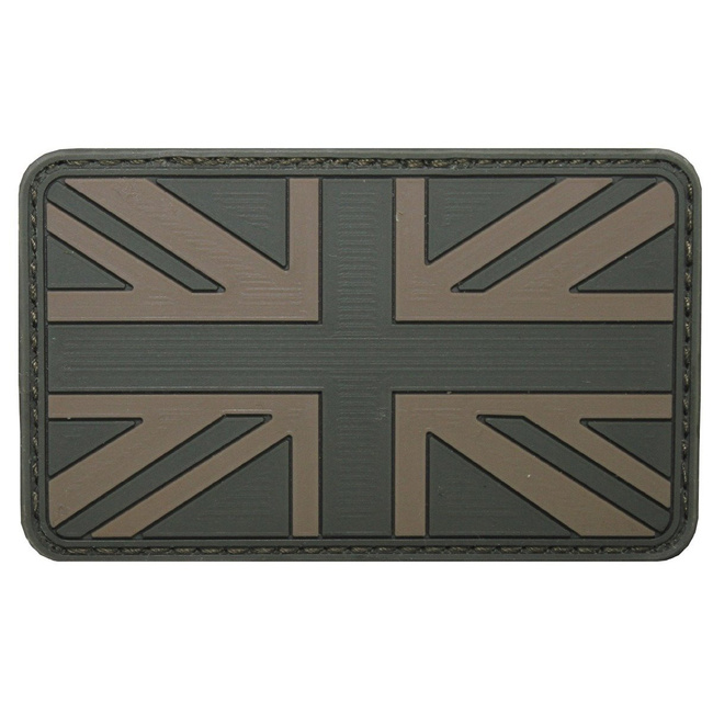 Patch, emblema "U. K.", 3D, 8 x 5 cm