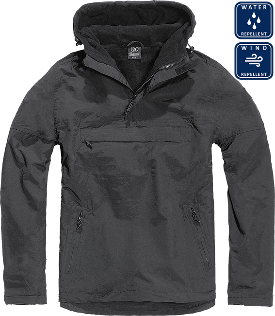 Windbreaker jacket schwarz