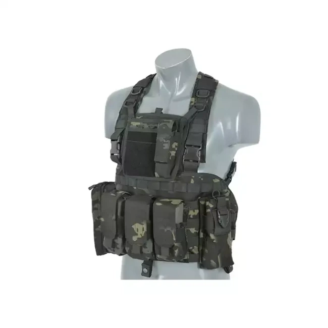 Ham de piept - Force Recon - MOLLE - Midnight Black - 8FIELDS