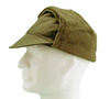 WINTER CAP - MILITARY SURPLUS FROM THE GERMAN ARMY, OD GREEN - USED