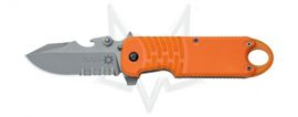 Cutit Fox E.R.T. Rescue Knife Bladed Orange