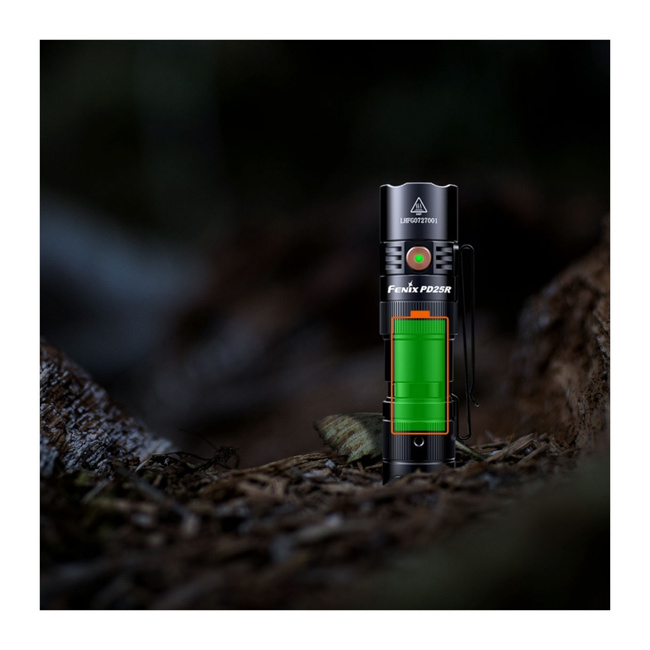 Lanterna LED ​​PD25R - neagra - Fenix