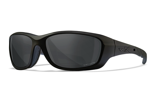OCHELARI DE SOARE - WX GRAVITY - LENTILE GRI POLARIZAT, RAMA NEAGRA MATA - Wileyx®