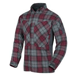 CAMASA MBDU FLANNEL - RUBY PLAID - HELIKON