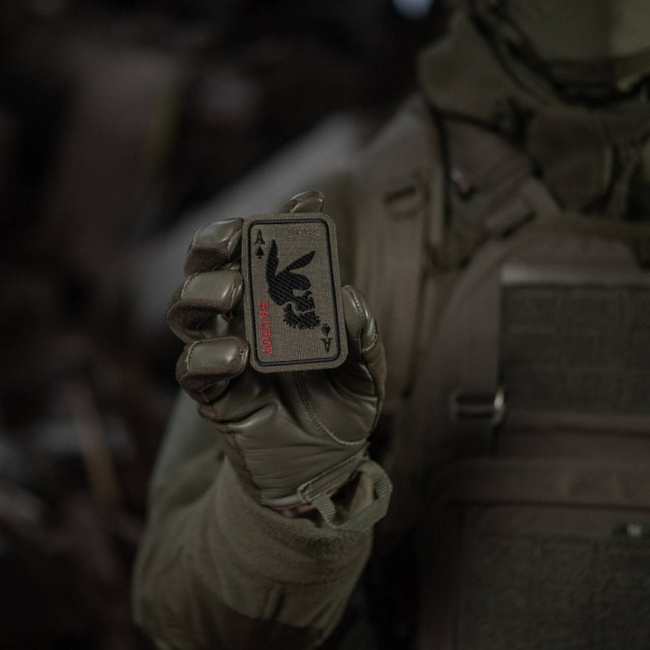 BAD BOY PATCH (embroidered) - RANGER GREEN - M-TAC
