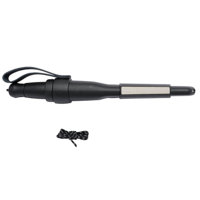 GARBERG BLACKBLADE™ WITH SURVIVAL KIT (C) - MORAKNIV® - BLACK (ID 13915)