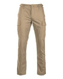 PANTALONI AMERICANI DE TEREN - BDU -  SLIM FIT - KAKI