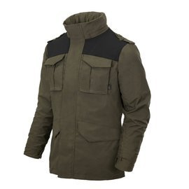 COVERT M-65 JACKET - TAIGA GREEN/ BLACK - HELIKON
