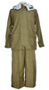 WET WEATHER SUIT - DANISH ARMY - OD - USED
